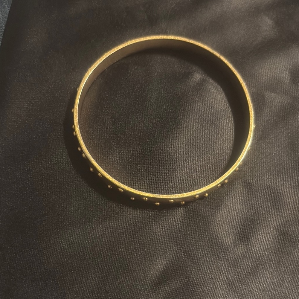 Madewell Gold Studded Bracelet